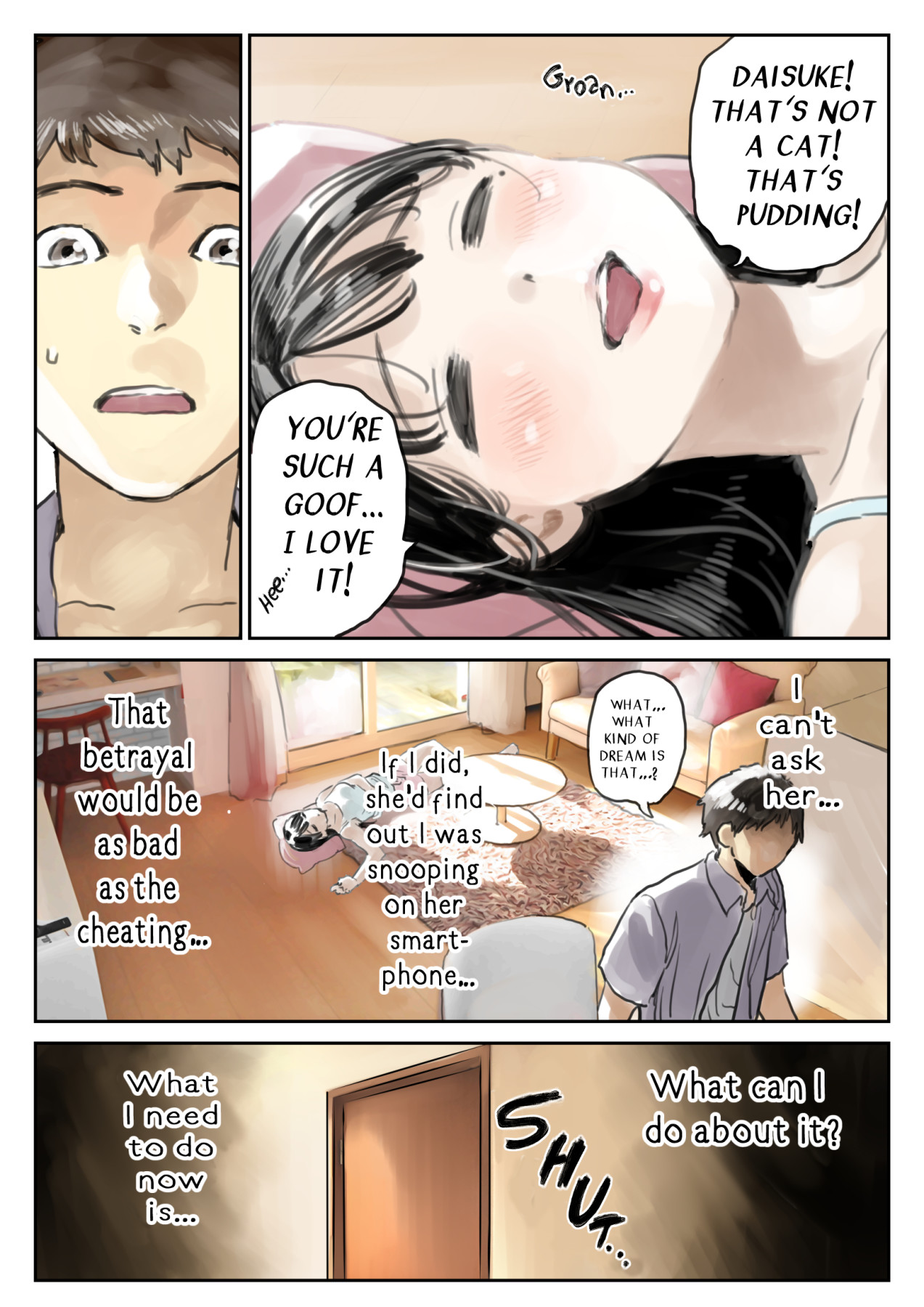 Hentai Manga Comic-I Just Snooped through Her Smartphone-Chapter 1-78